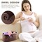 9pcs Knitting Hooks, Knitting Yarn Holder, Wood Storage Crochet Bowl (Black Walnut)